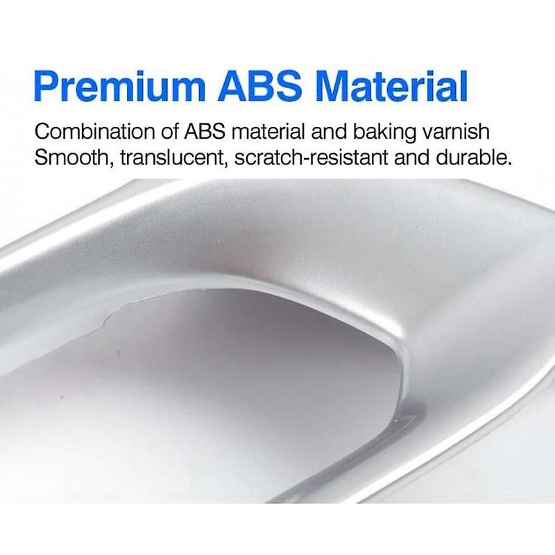 Car Dashboard Side Air Outlet Vent Cover Trim Frame,silver