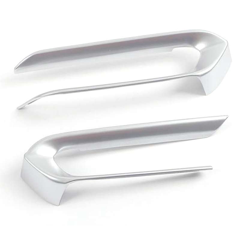 Car Dashboard Side Air Outlet Vent Cover Trim Frame,silver