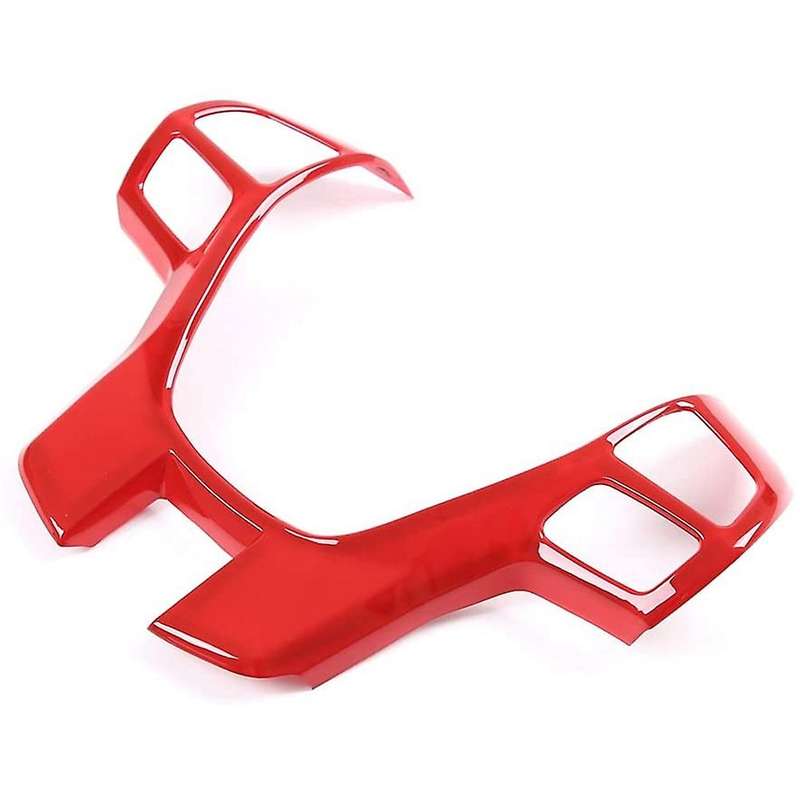 Steering Wheel Cover Trim for Ford Ranger Everest 2015-2022, Red