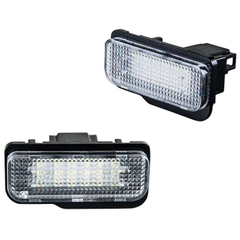 2x Car License Plate Light for Mercedes-benz W203 5d/w211/w219/r171