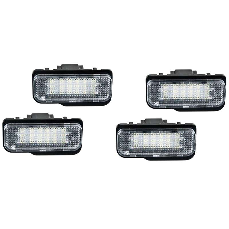 2x Car License Plate Light for Mercedes-benz W203 5d/w211/w219/r171