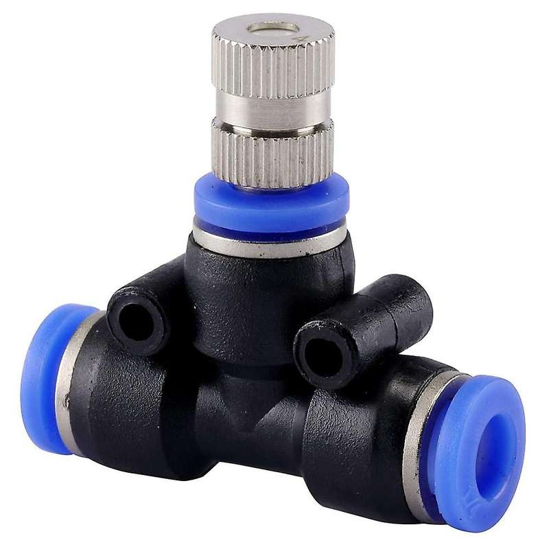 Misting Nozzle Kit 1/4-inch with Spray Connectors for Outdoor 10 Pcs