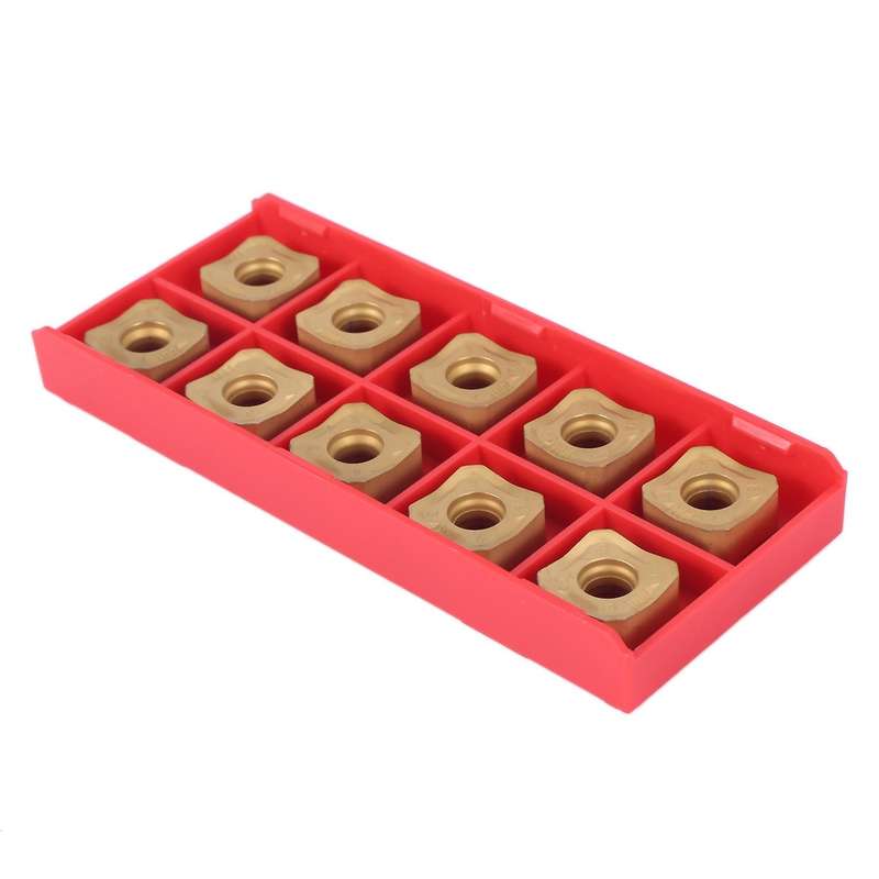 10pcs Snmx1206 Carbide Milling Inserts Cast Iron Lathe Accessories