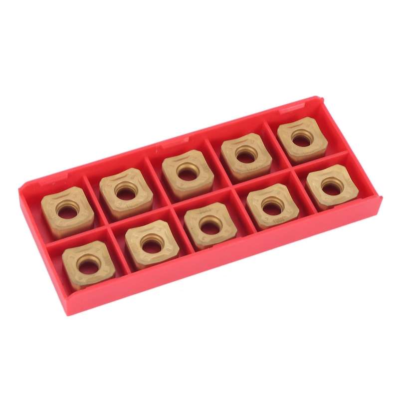 10pcs Snmx1206 Carbide Milling Inserts Cast Iron Lathe Accessories