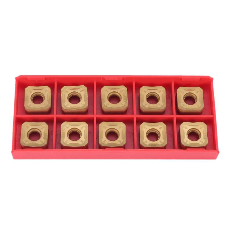 10pcs Snmx1206 Carbide Milling Inserts Cast Iron Lathe Accessories