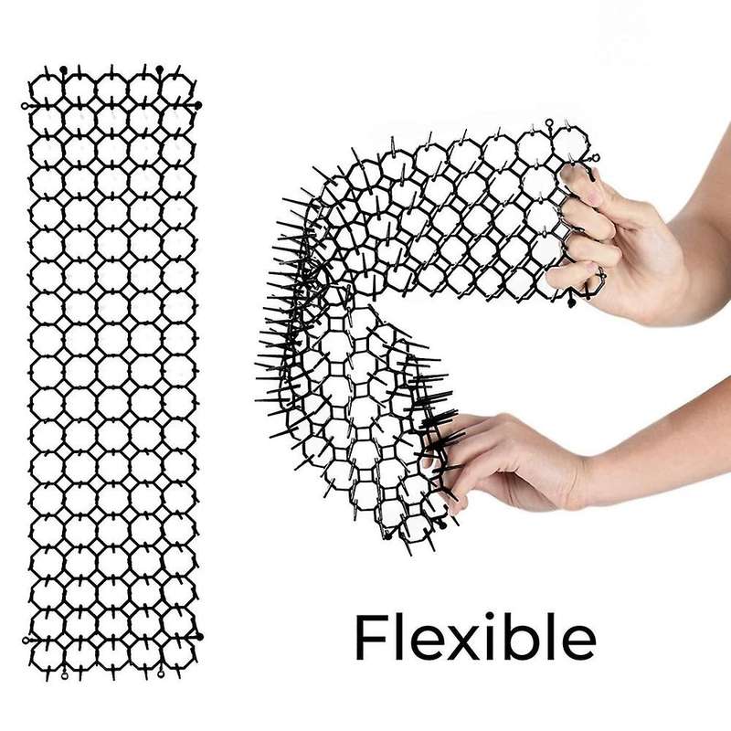 13x49cm Garden Prickle Strip Dig Anti-cat Dog Outdoor Garden Supplies