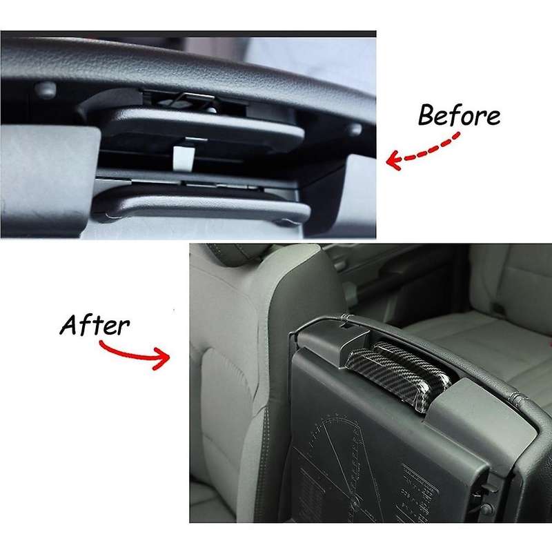 For Dodge Ram 1500 2018-2022 Car Armrest Box Switch Trim,carbon Fiber