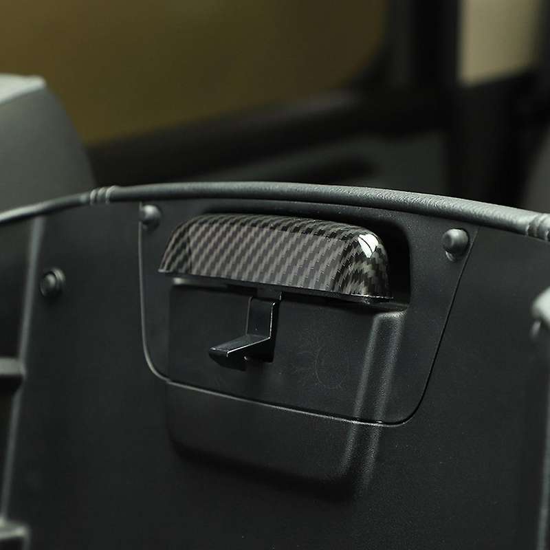 For Dodge Ram 1500 2018-2022 Car Armrest Box Switch Trim,carbon Fiber