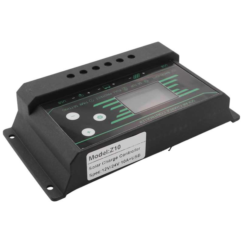10a Solar Charge Controller 12v 24v Solar Controller for Motorhomes