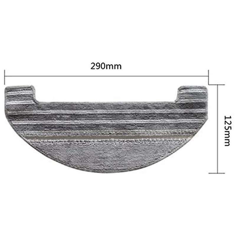 8pcs Mop Cloths Pads for Proscenic M8 Pro Robot Vacuum Cleaner Parts