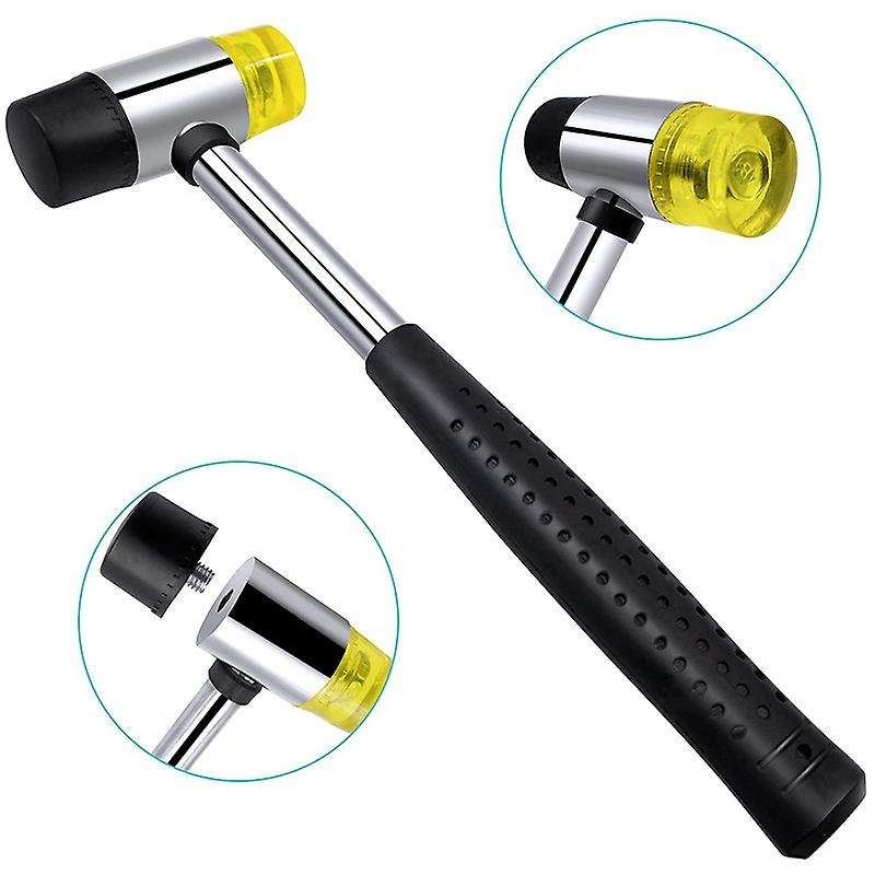 Ring Mandrel Ring Sizer Gauge Rubber Jeweler's Mallet Hammer Us Plug