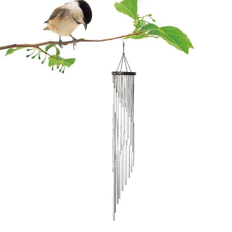 Nordic Garden Chimes 18 Tubes Outdoor 36 Inch Wind Chimes Home Decor