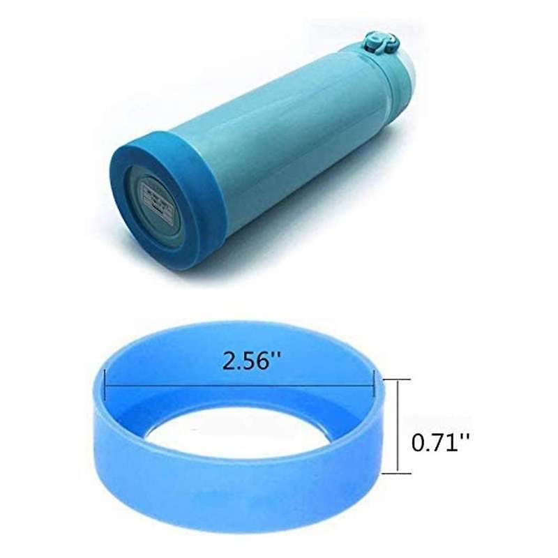 20pcs 65mm Protective Cup Mat Silicone Sleeve Heat-resistant Wate