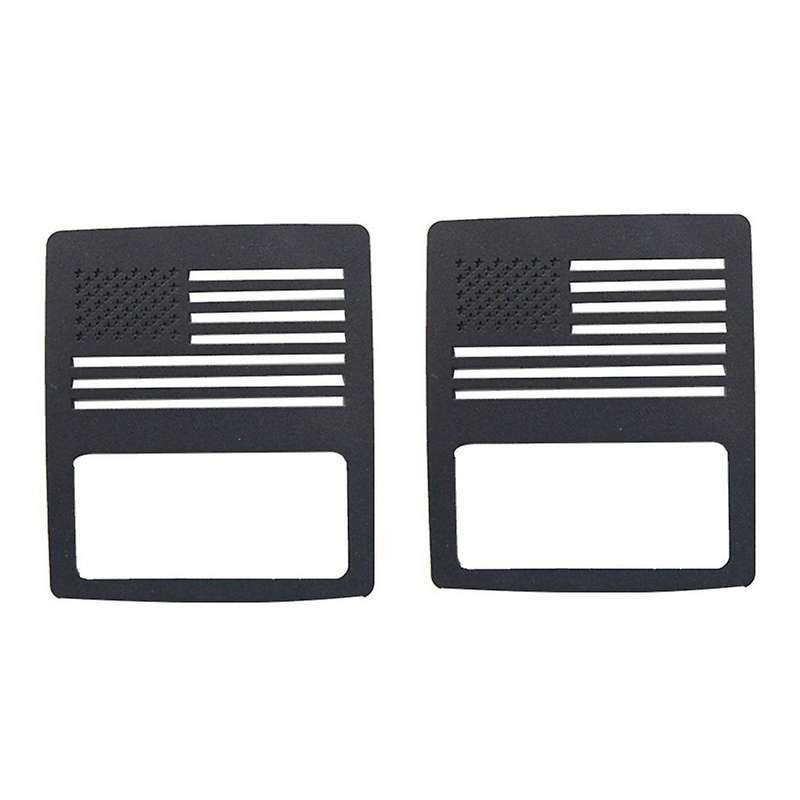 Tail Light Cover Taillight Guard for Jeep Wrangler Jl Black 2pcs