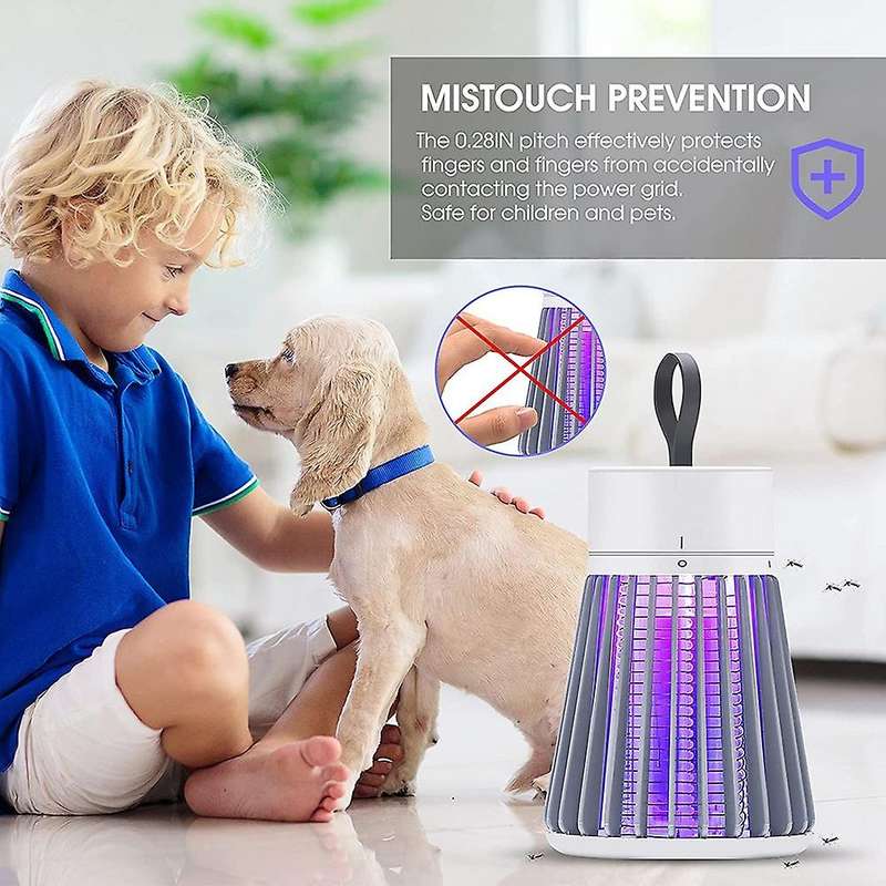 For Indoors Outdoor Led Fly Trap and Purple Light Mosquito Killer