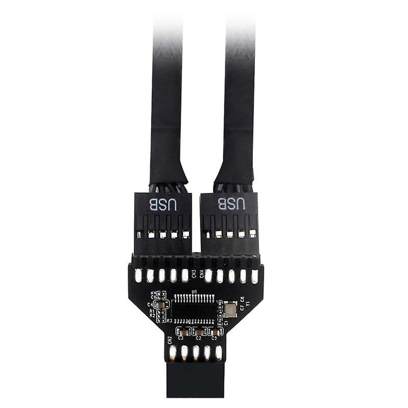 5 Pcs Expansion Card Usb2.0 Motherboard Speed Measurement with 9-pin