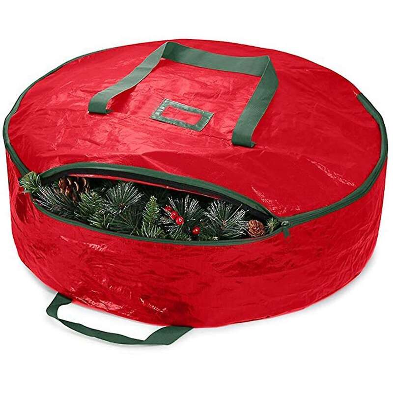 Round Christmas Tree Storage Bag Dustproof Cover Protect,c