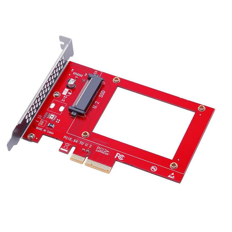 U.2 to Pcie X4 Adapter Riser Pci-e to U.2 Ssd Hard Drive Convert Card