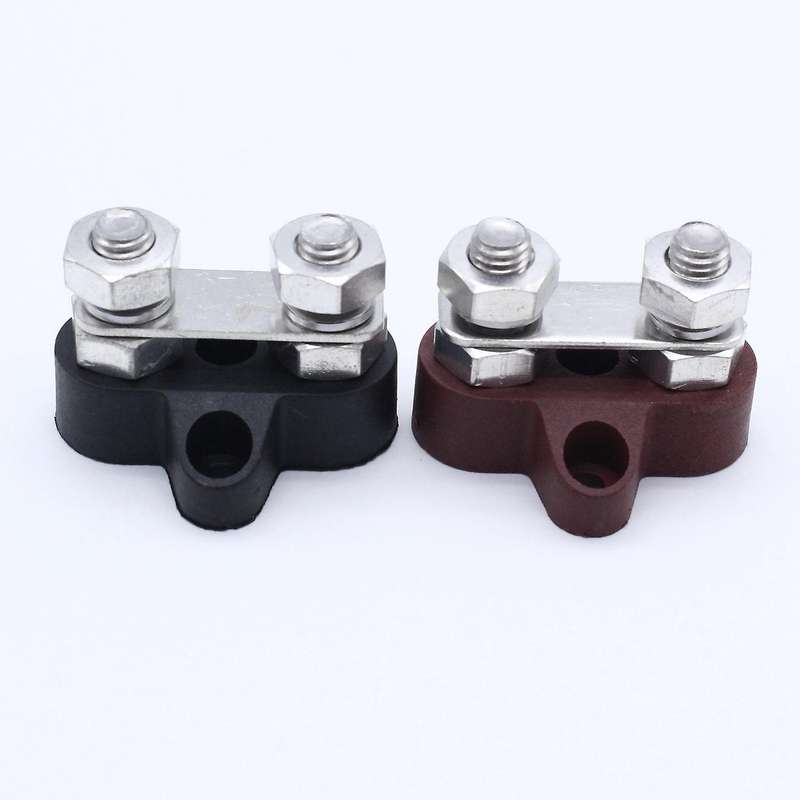 Dc 48v Bus Bar Power Terminal Black and Red