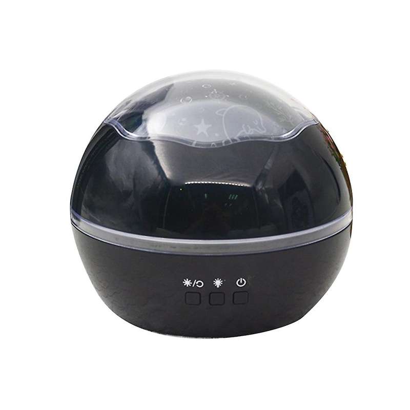 Small Starry Sky Light Colorful Night Light Children's Gifts Black