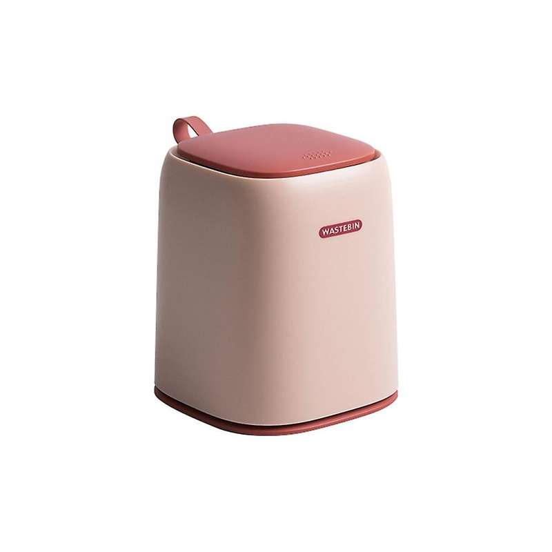 Mini Desktop Trash Can Bathroom Bedroom Office Kitchen Trash Can-c