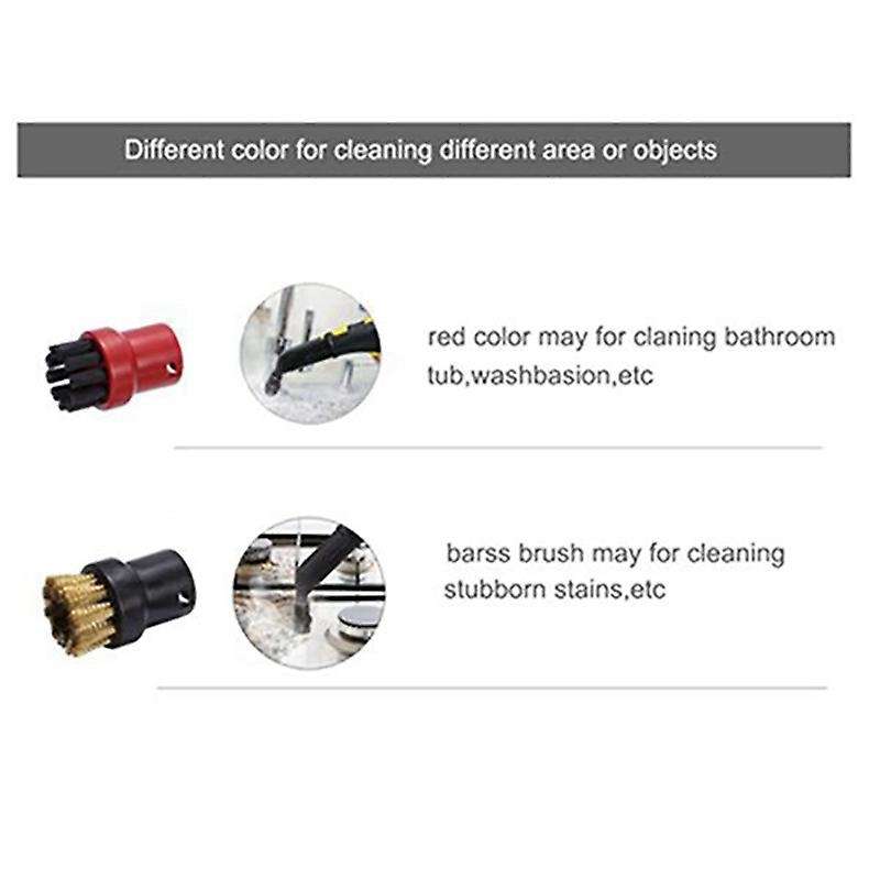 For Karcher Sc1 Sc2 Sc3 Sc4 Sc5 Punk Nozzle Brush for Steam Cleaner