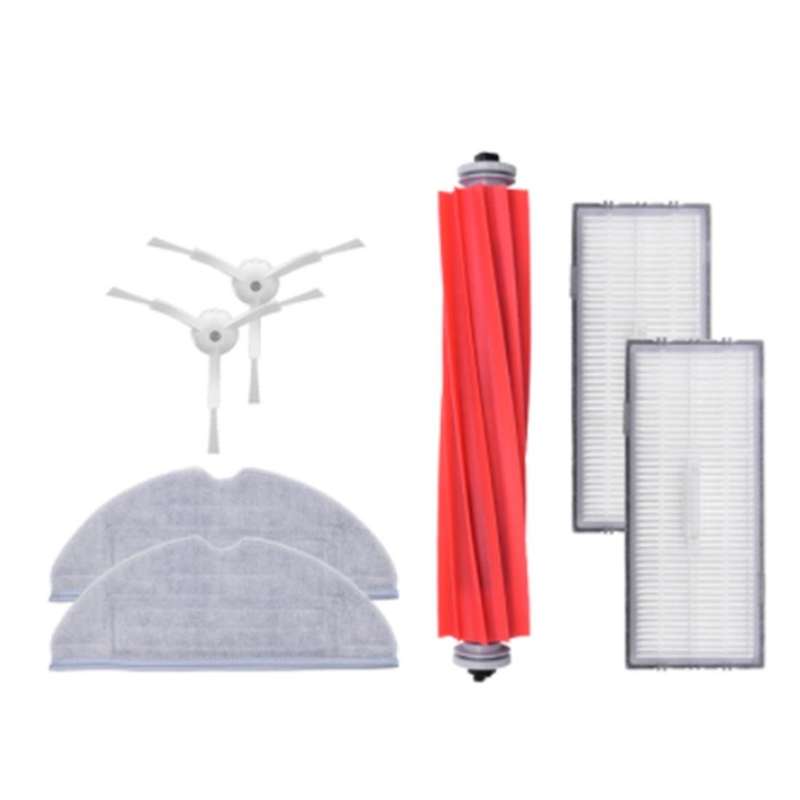 7pcs Roborock Sweeper Ts7 T7s Plus Mop Filter Mesh Rolling Brush