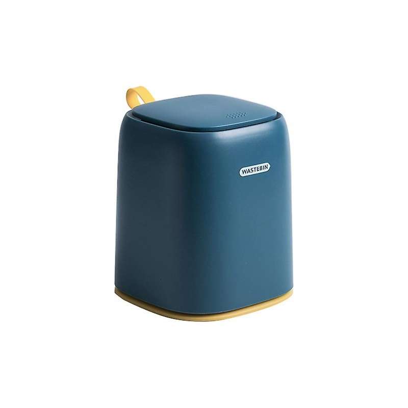Mini Desktop Trash Can Bathroom Bedroom Office Kitchen Trash Can-b