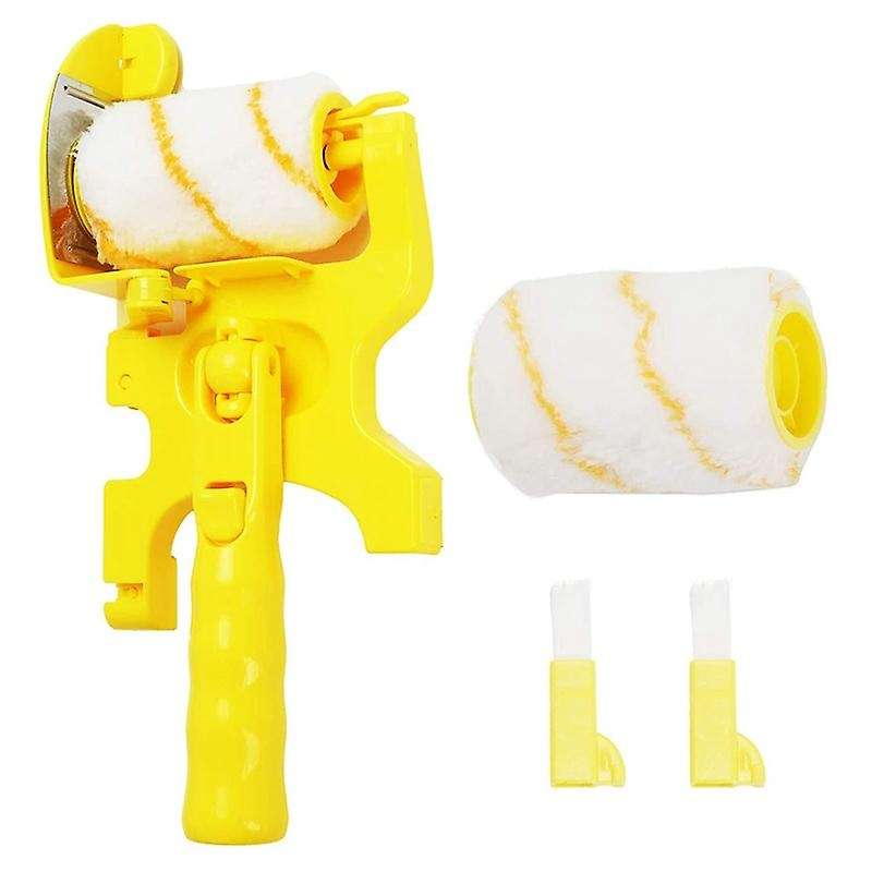 Paint Edger Roller Brush Paint Edger Combo Kit, Clean-cut Paint