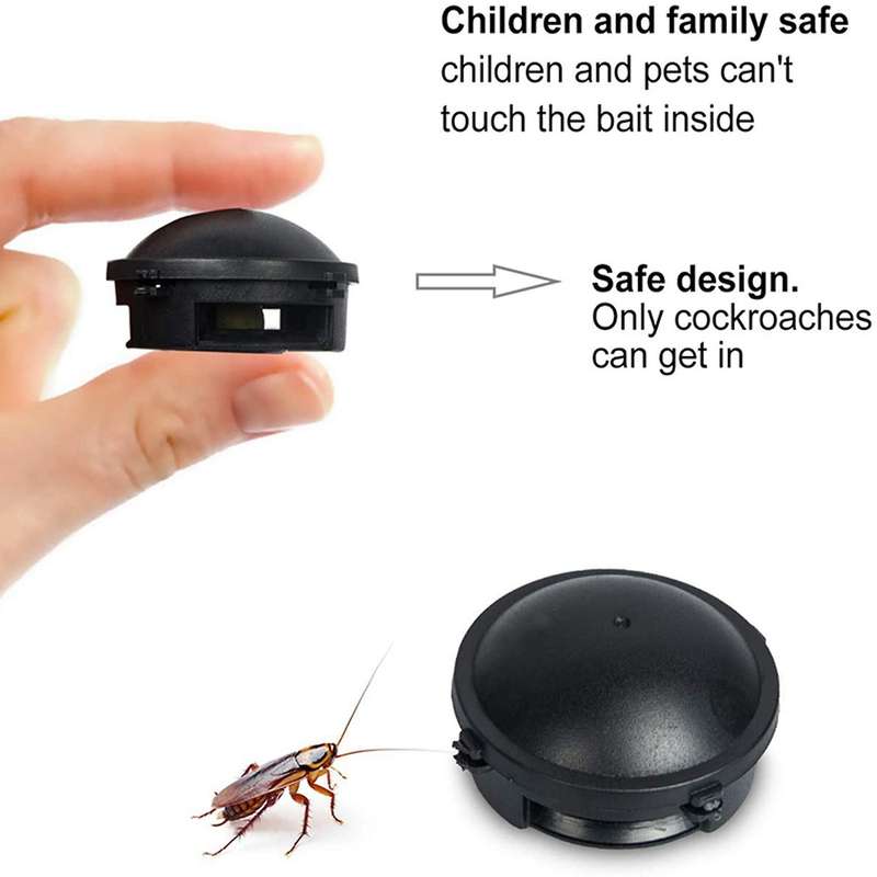 Roach Traps,cockroach Killer Indoor Home,roach Bait Station,24 Count