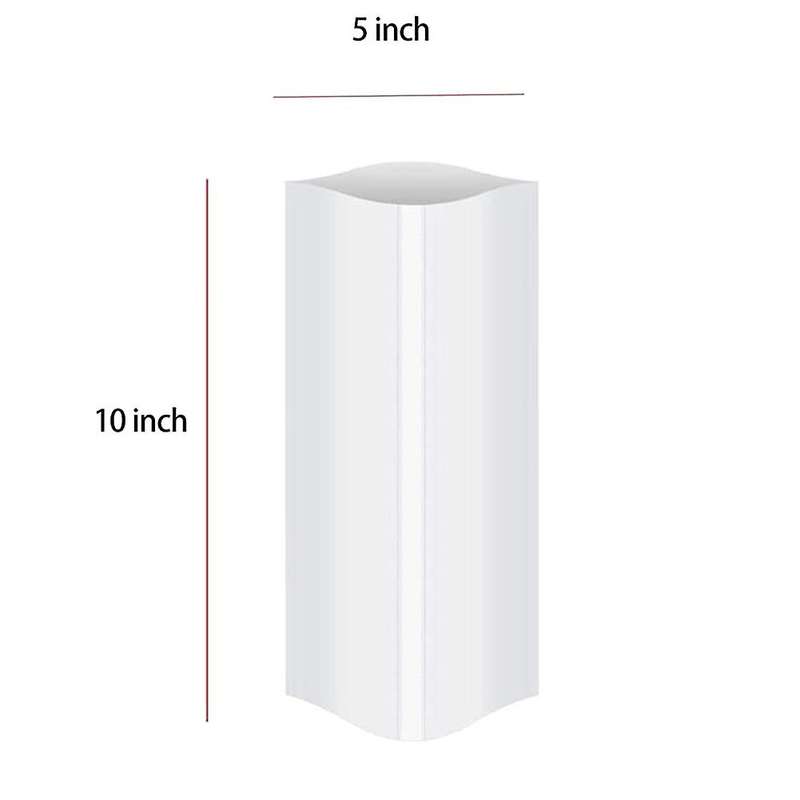 100 Pieces 5x10 Inch White Bag for 567g , Heat Transfer Shrink Film