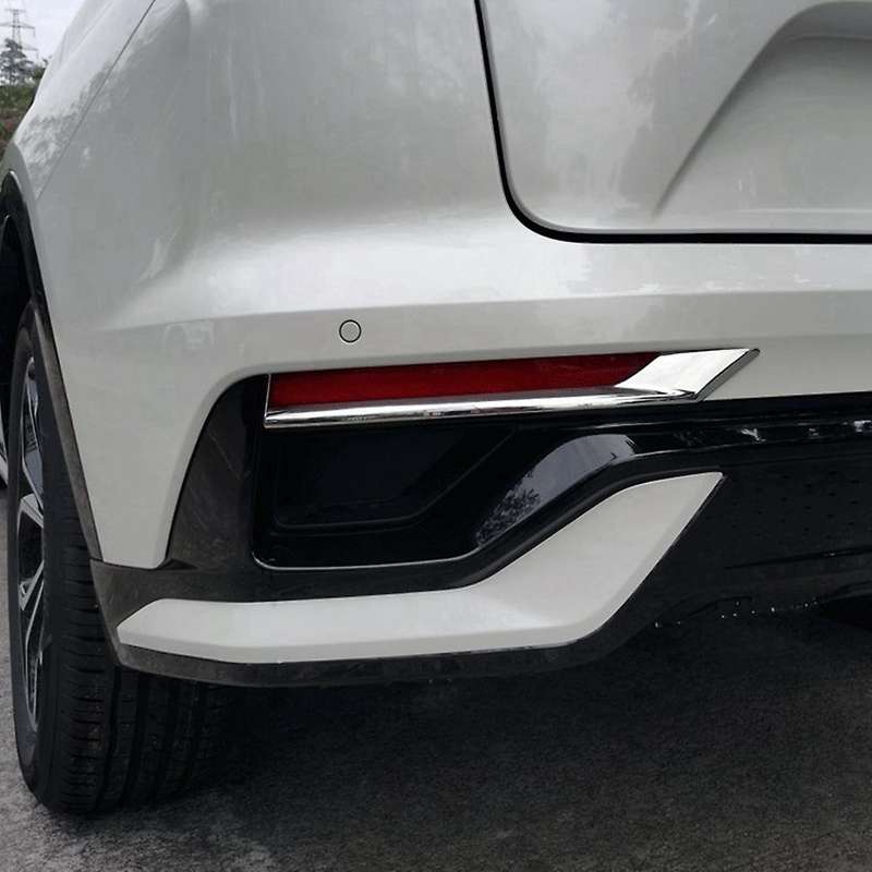 For Ford Evos Car Rear Fog Light Lamp Eyebrow Cover Trim,abs Chrome