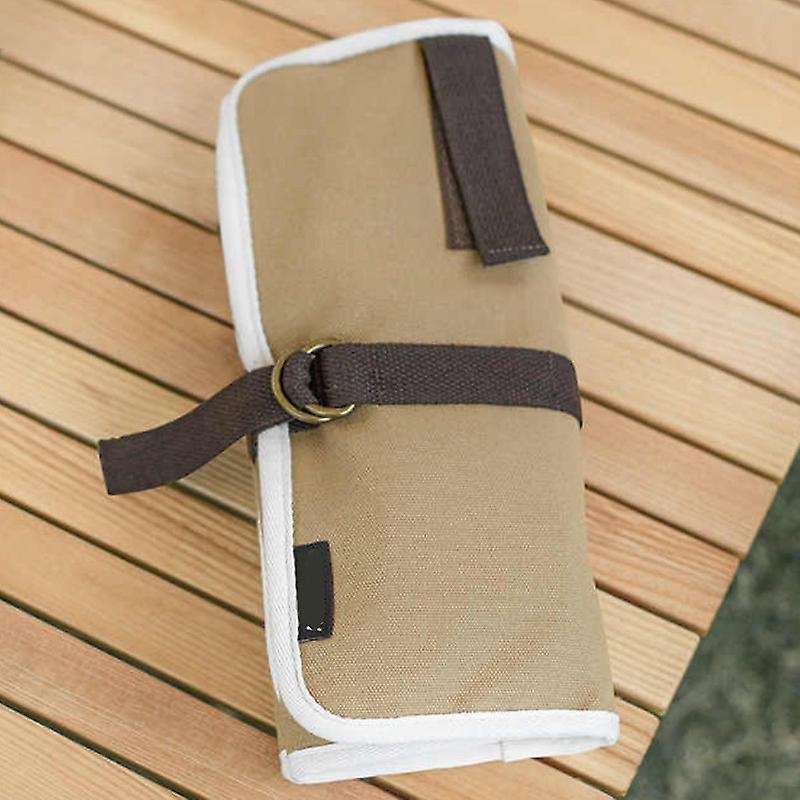 Camping Tableware Storage Bag Picnic Bbq Camping Cutlery Storage Bag
