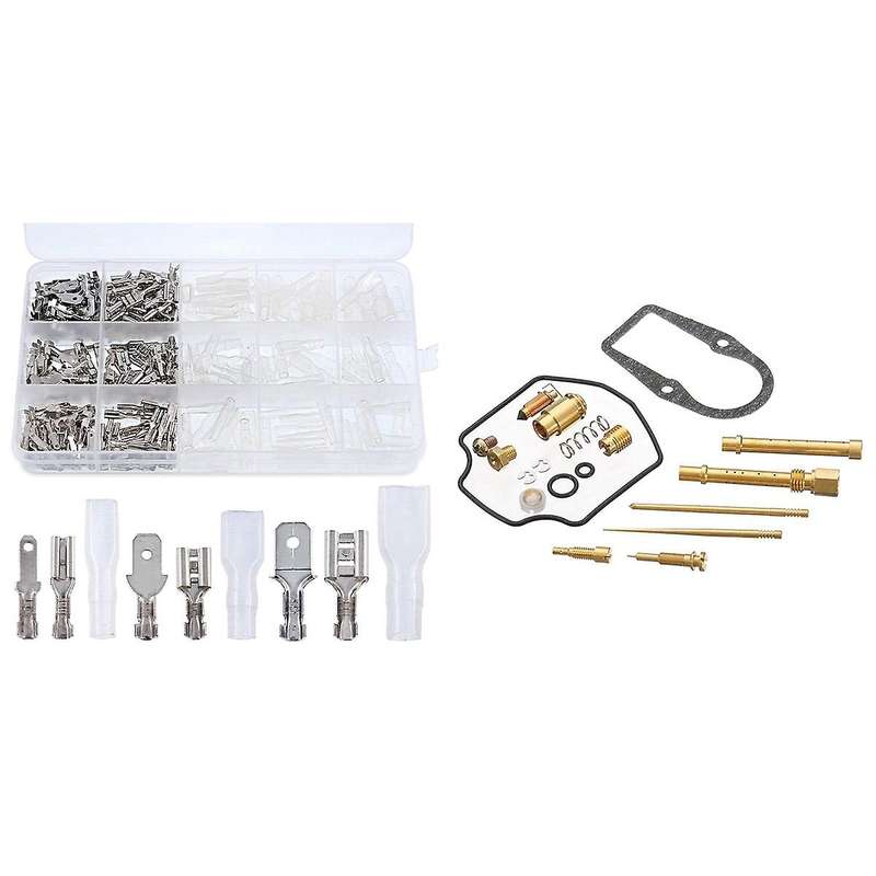 315pcs Splice 2.8mm 4.8mm 6.3mm Male and Female Wire Connector