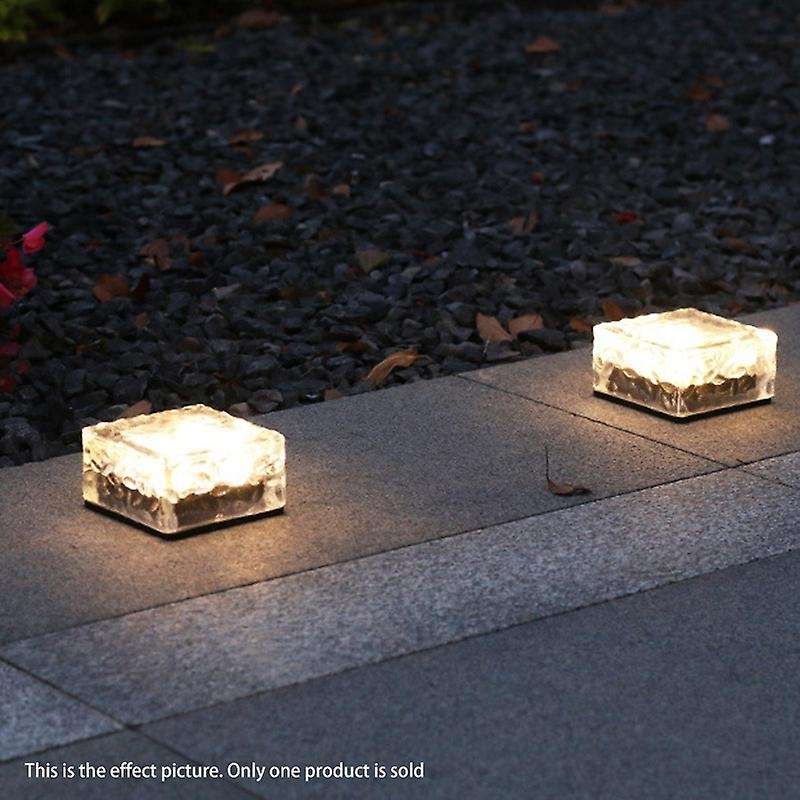 Solar Underground Lights Led Waterproof Lights - Warm Light