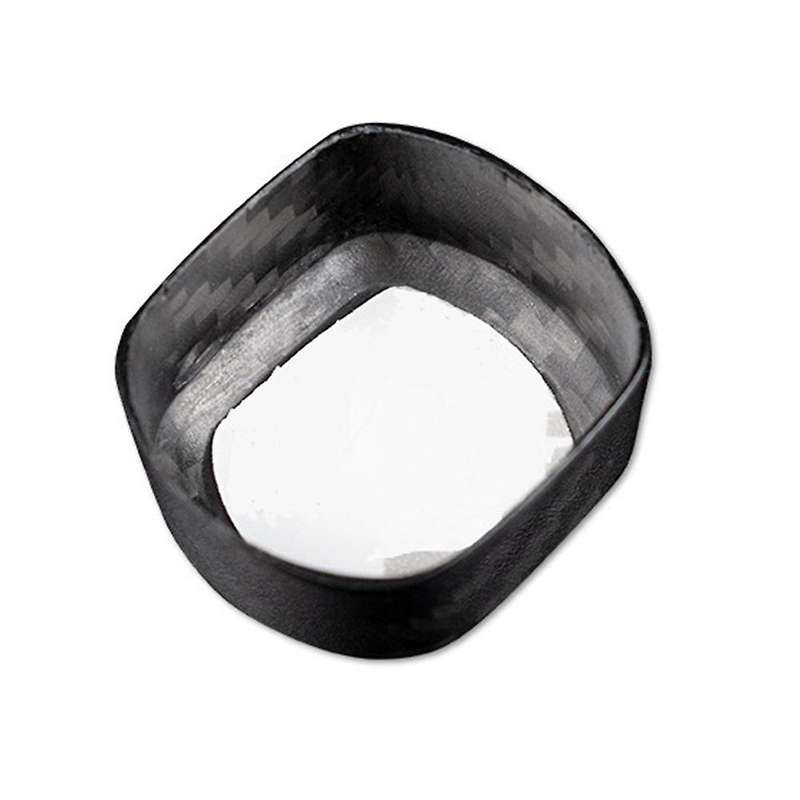 Carbon Fiber Car Engine Start Stop Button Cover for Volvo S60 (black)