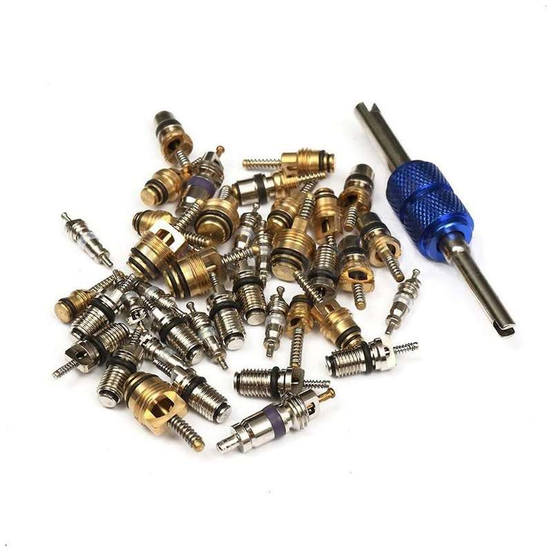40pcs Air Conditioning A/c Valve Core R12 R134a Tool for Car Tool