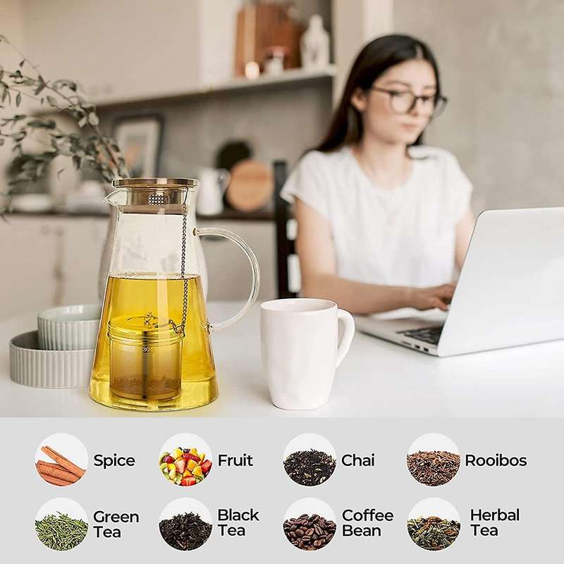 2 Pack Large Tea Ball Infuser for Loose Leaf Tea & Spice Infuser