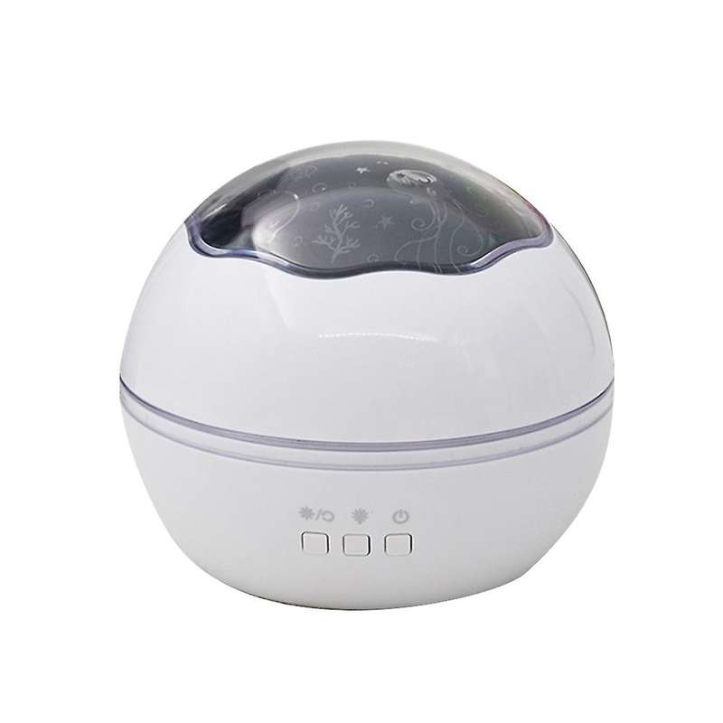 Small Starry Sky Light Colorful Night Light Children's Gifts White