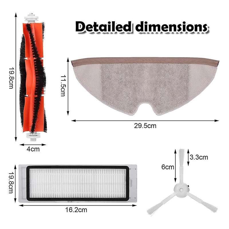 14 Pcs Vacuum Cleaner Replacement Accessories