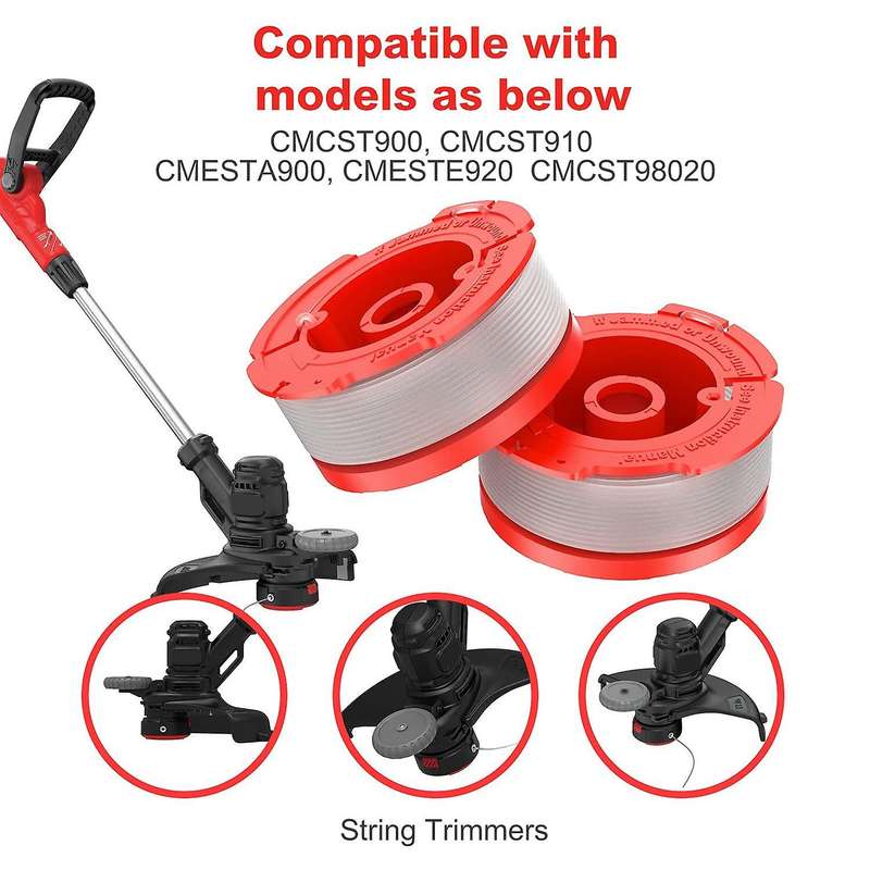 Trimmer Spool for Craftsman Autofeed System String Edger (8pack)
