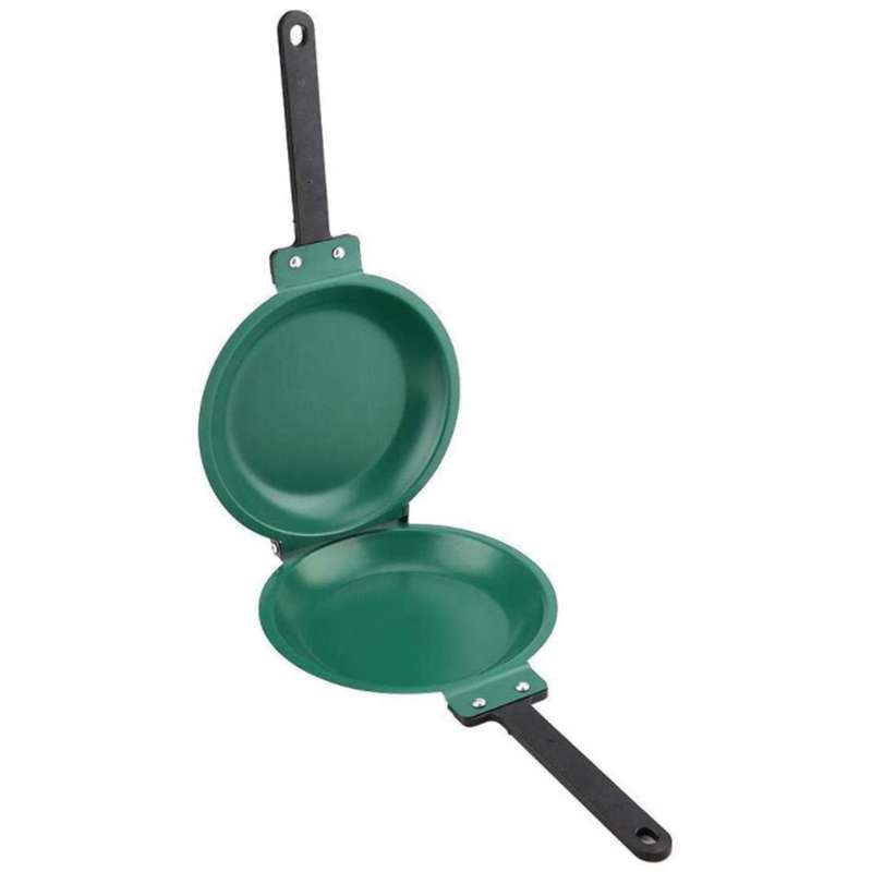 Frying Pan,double Side Frying Pan Non-stick Flip Folding Frying Pan