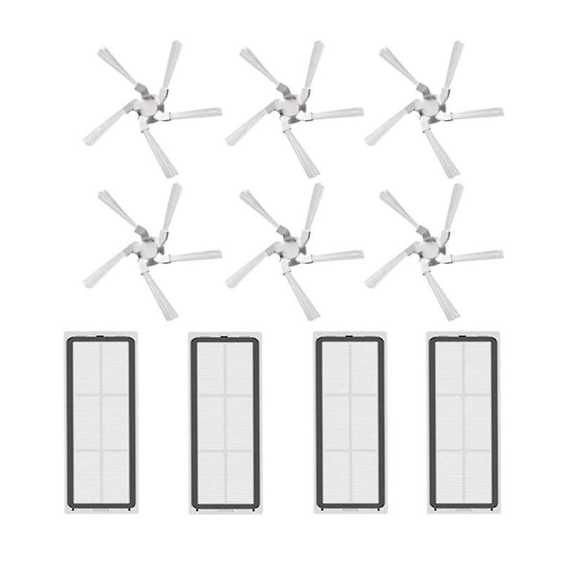 10pcs Washable Hepa Filter Side Brush for Xiaomi Dreame W10/w10 Pro