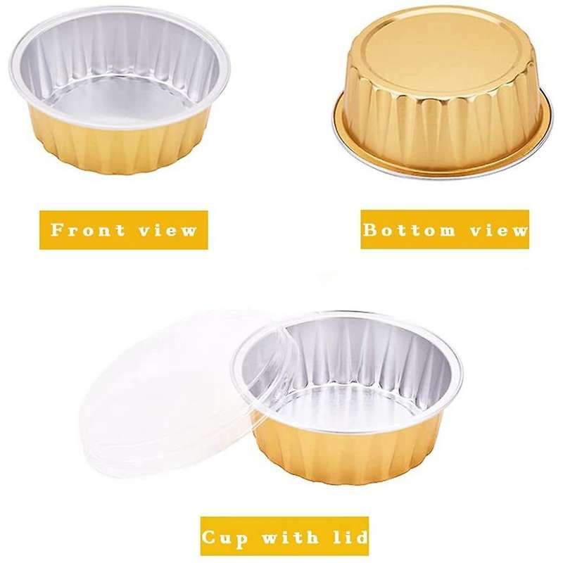 Dessert Cups with Lids,disposable for Cupcake Cupcake Containers