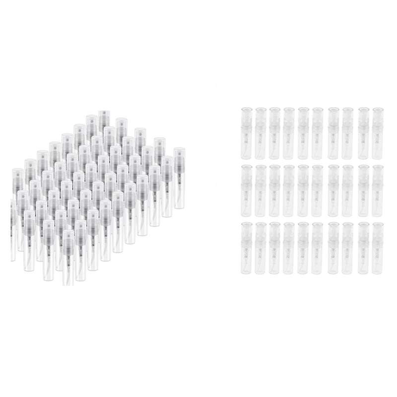 30pcs Clear 2ml Atomizer Plastic Bottle Spray Disposable Bottle