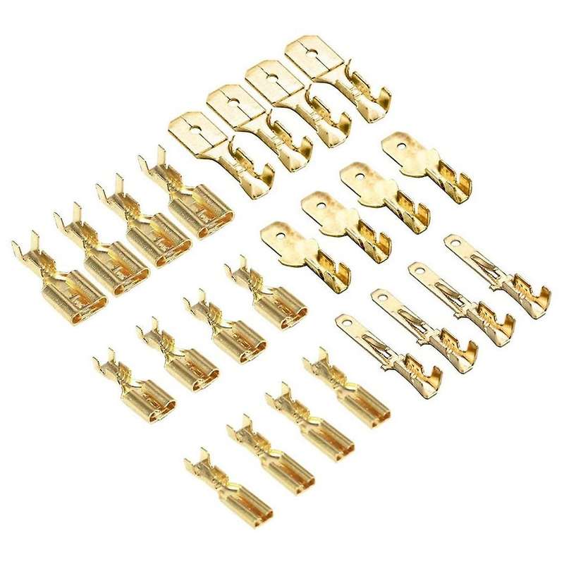 720pc Blade Receptacle Set,2.8/4.8/6.3mm,male Female Cable Connectors