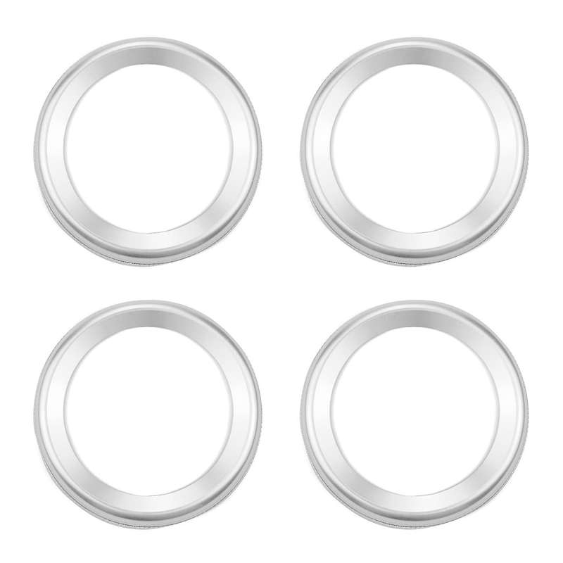 Air Conditioner Switch Knob Decor for Toyota Tacoma 2016-2020(silver)