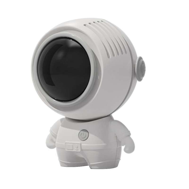 Mini Handheld Fan Cute Astronaut Cooling Fan Portable Usb Fan White