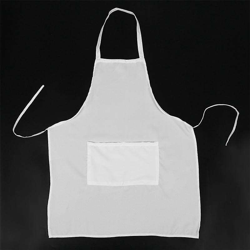 3pcs 73 X 58 Cm Apron Cook Kitchen House Restaurant (white)
