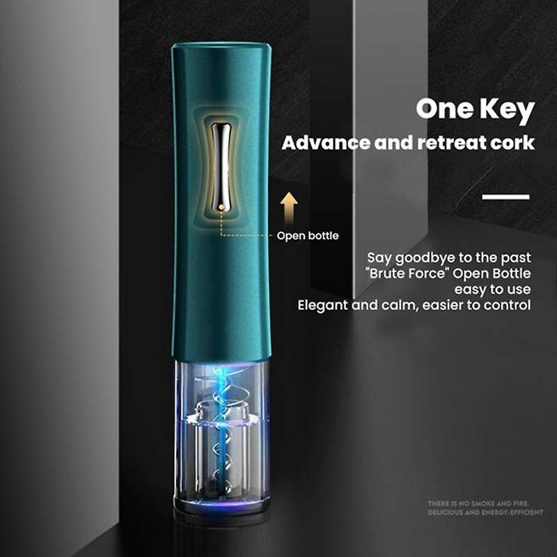 Auto Smart Electric Wine Opener Corkscrew Dry Battery Household -b